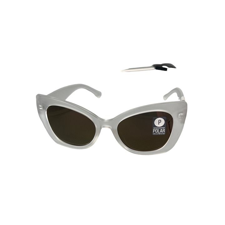 Kreedom Polarized Cat Eye Sunglasses UV Protection Fashion Eyewear Modern NEW