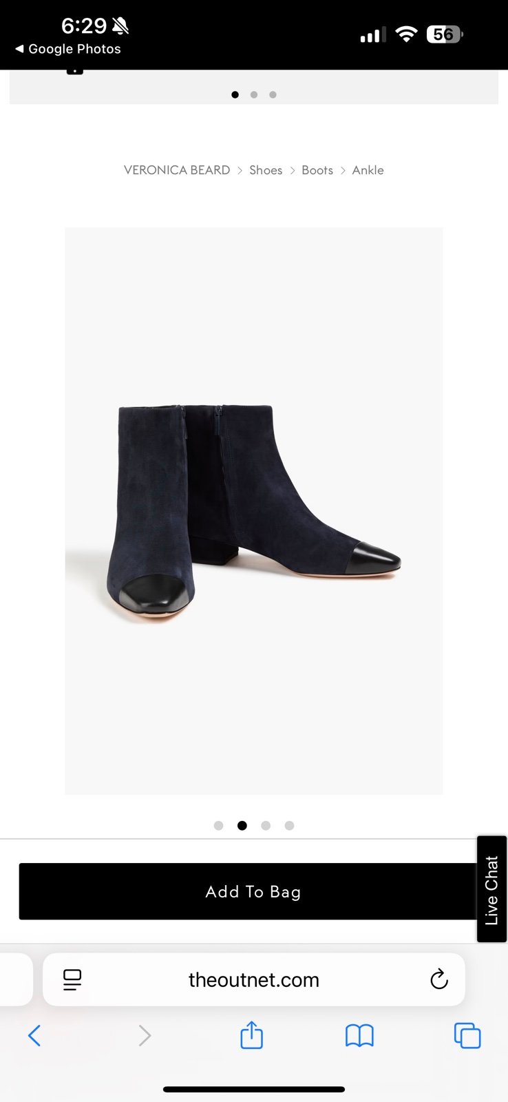 VERONICA BEARD Suede Cecile Boots Sz 6.5