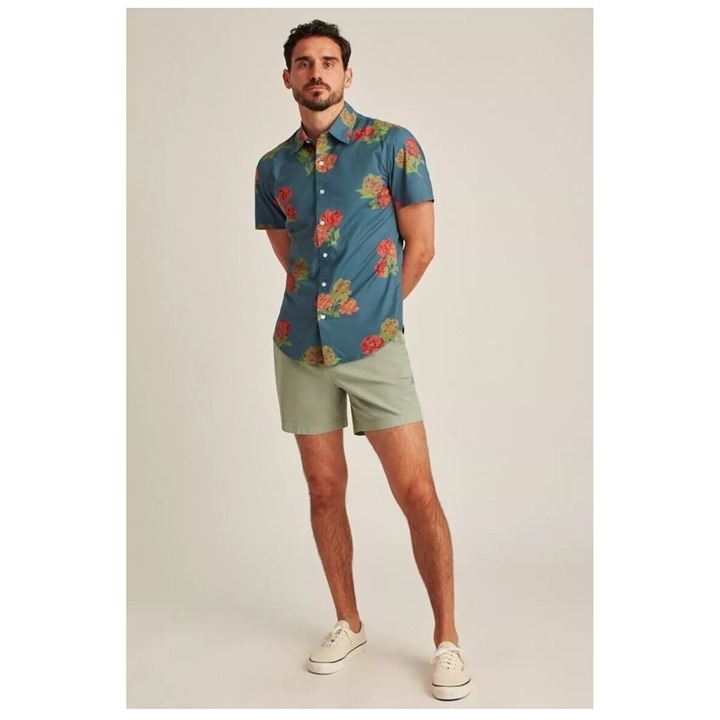 Bonobos Riviera Short Sleeve Button Up Shirt NWT - Size XXL