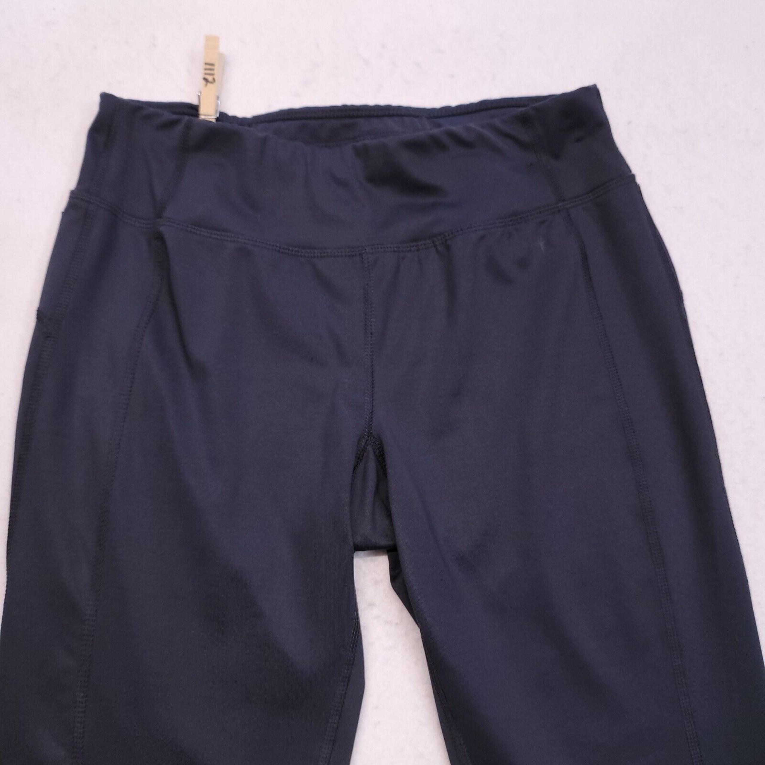 Danskin Now Fitted Athletic Yoga Leggings Capri Womens Size Small S Gray