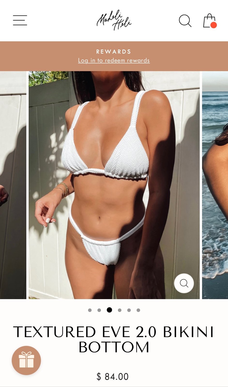 Maheli Heli Bikini Bottom NWT