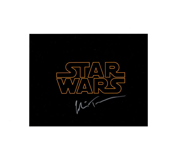 Colin Trevorrow Signed Autographed 11x14 Star Wars Photo