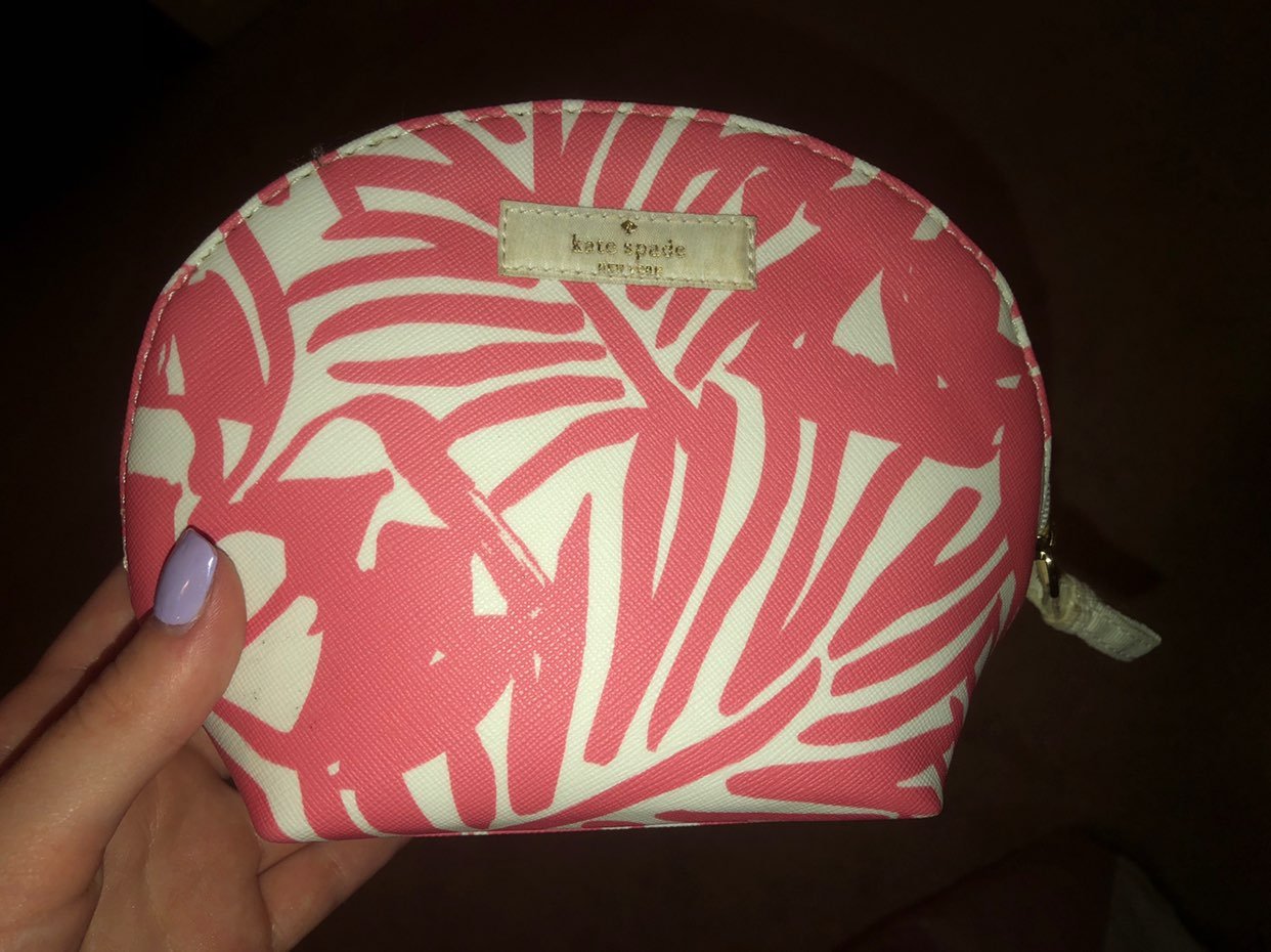 kate spade makeup bag
