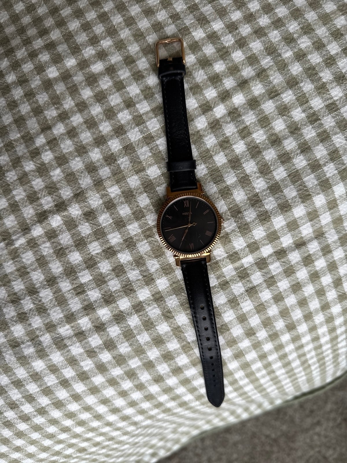 Black Women’s Fossil Watch