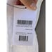 LUNYA Woven White 100% Linen Cross Open back Cropped Tank Top New Sz M