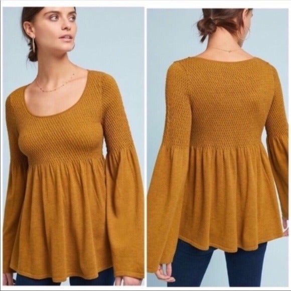 Anthropologie Knitted Esme Sweater