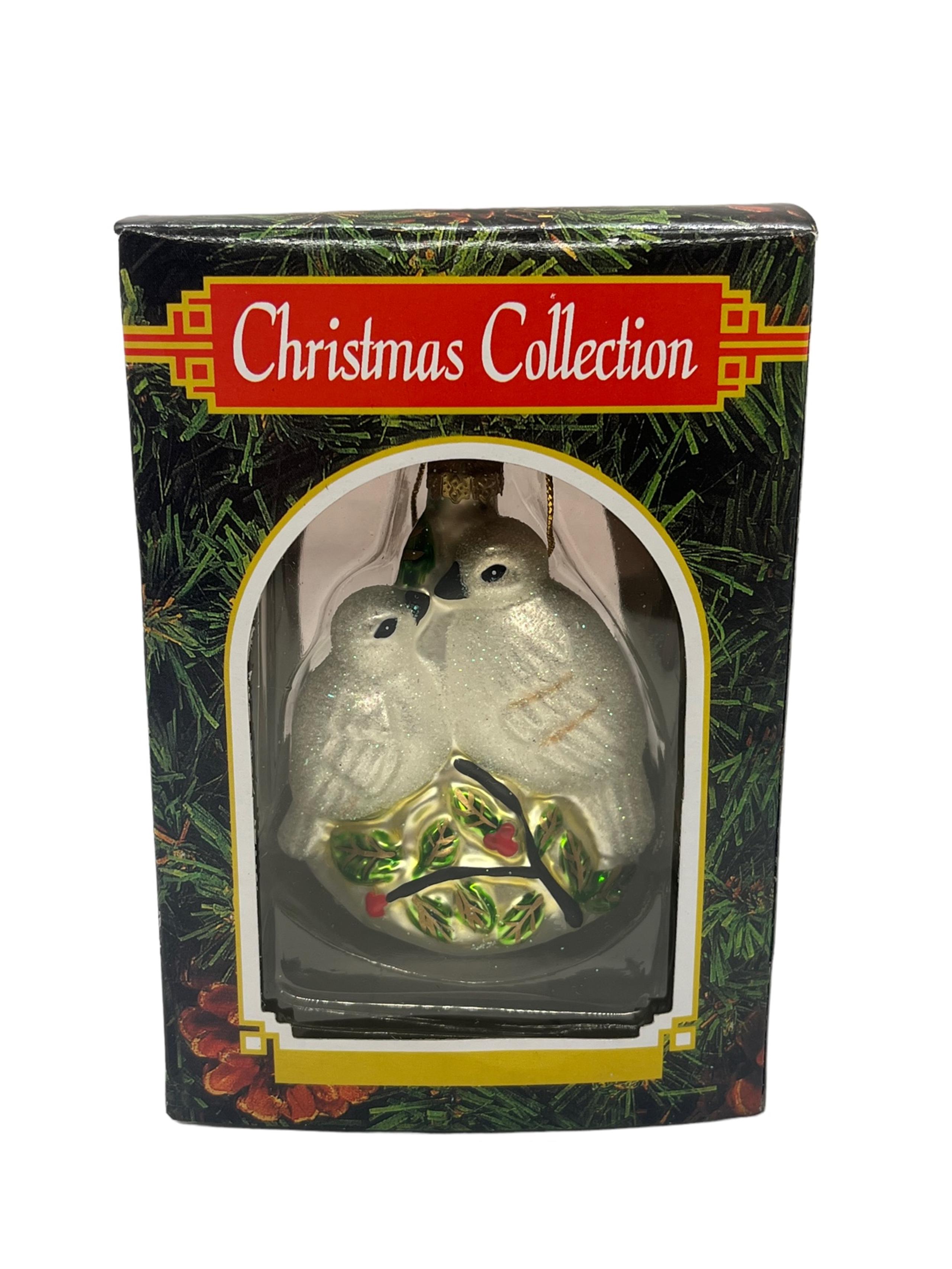 New Gerson International Christmas Collection Dove Christmas Ornament