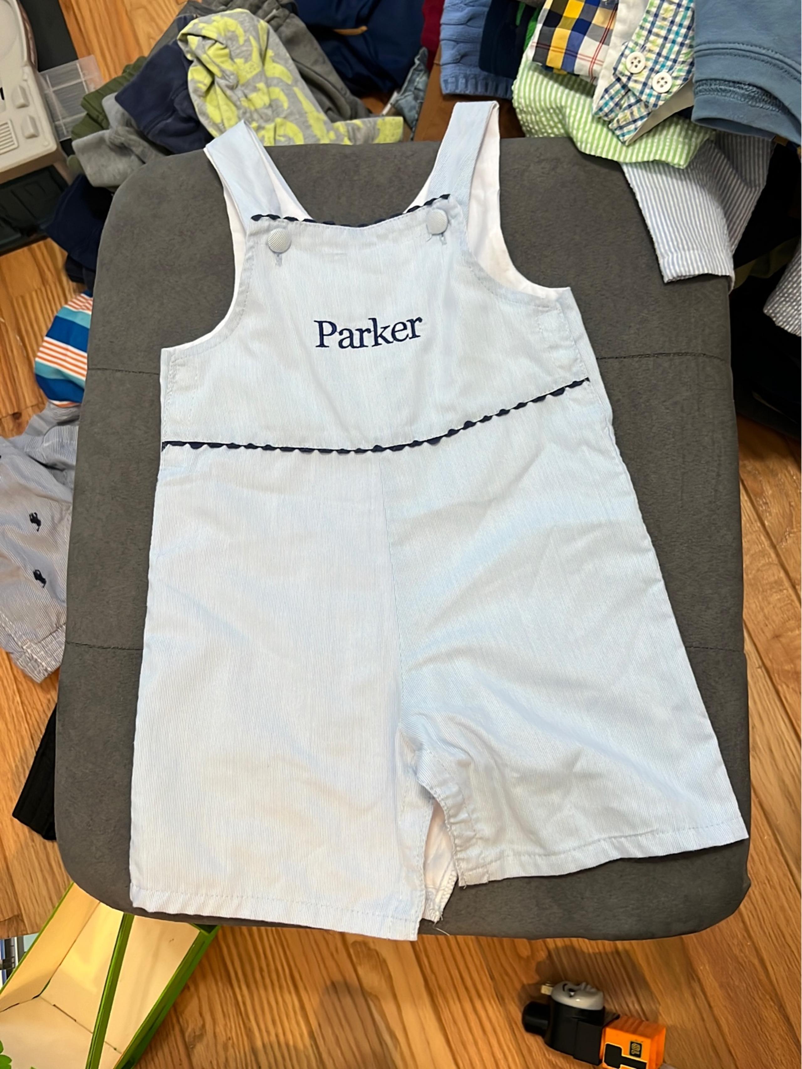 Parker 2t boys overalls