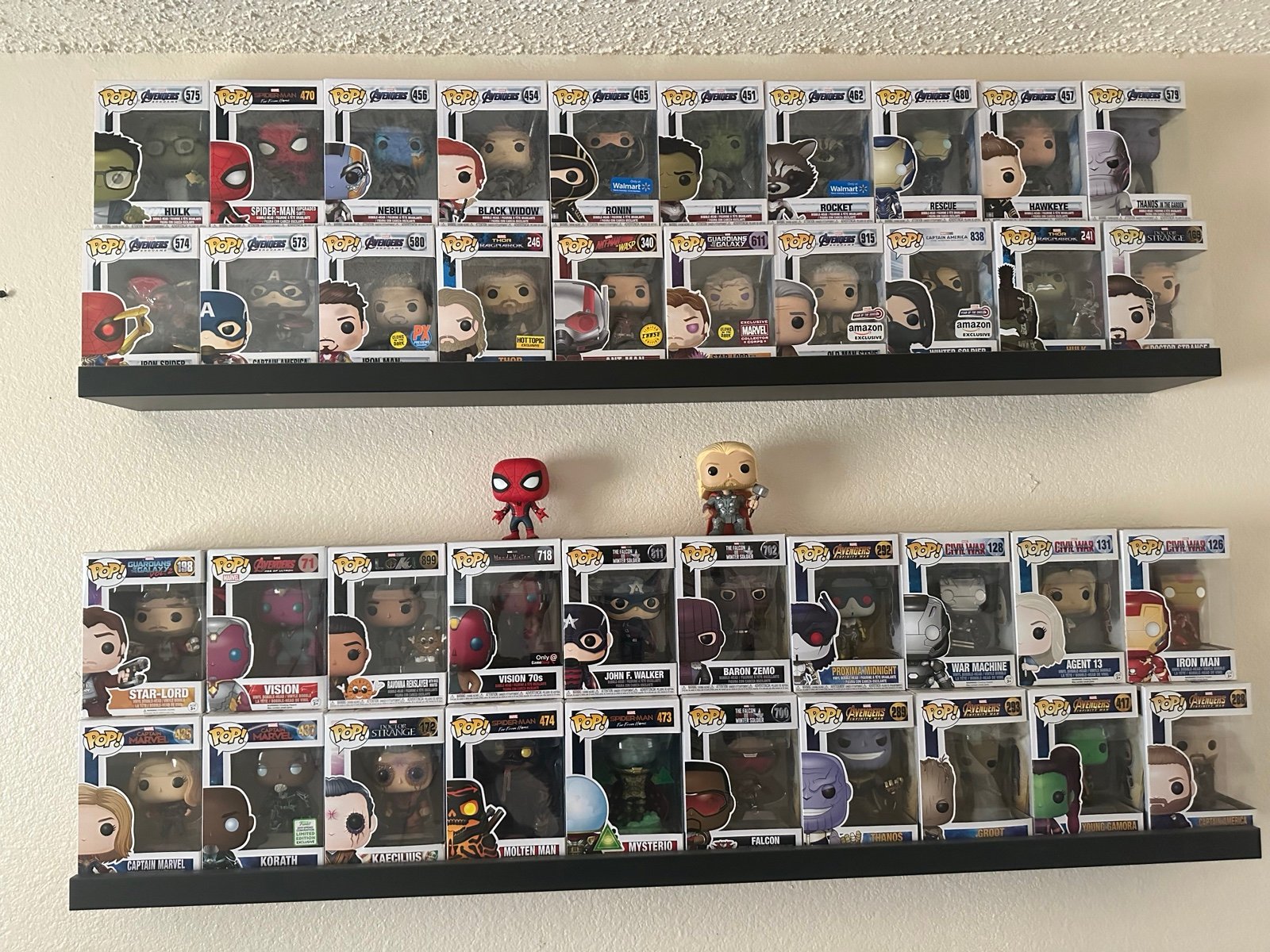 Marvel funko collection