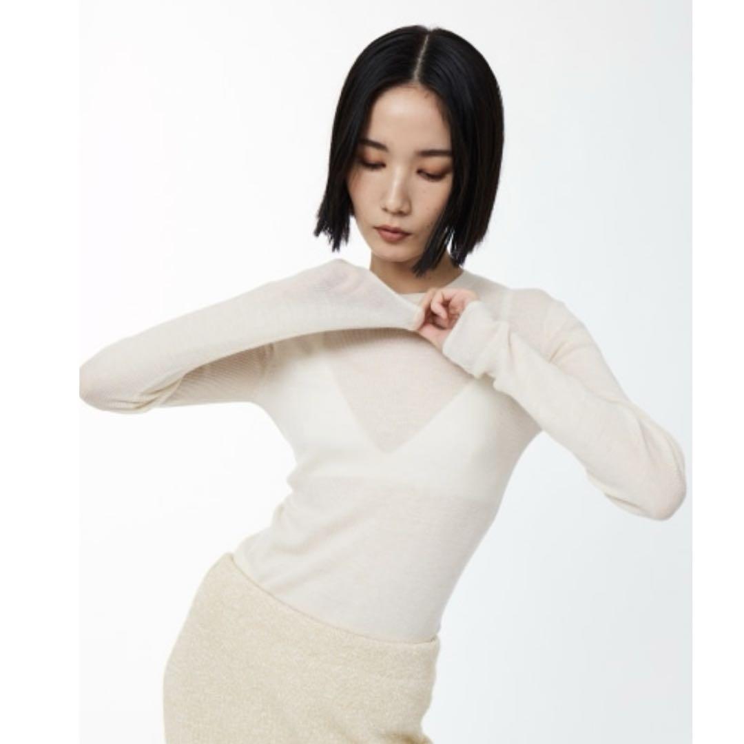 〈Brand New〉Stunning Lure Cashmere Rib Pullover