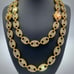 Gold Chain Set 3 Chains Iced Out 16-24