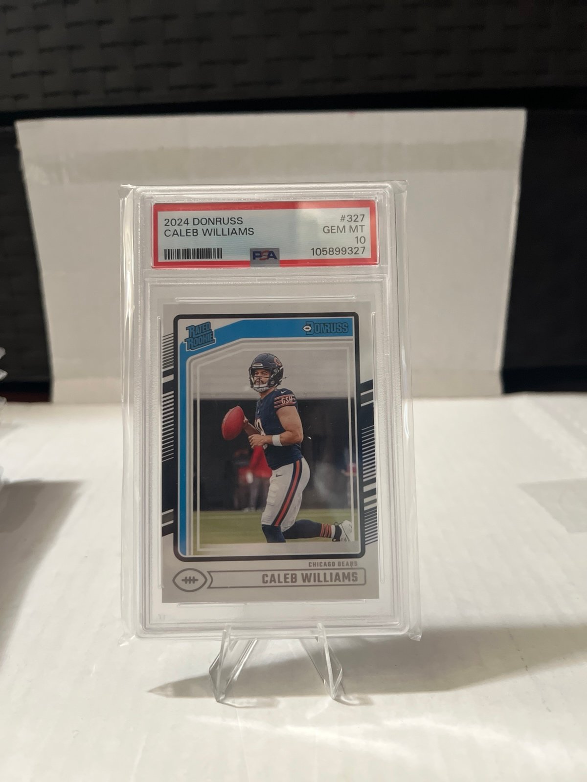 2024 PANINI DONRUSS #327 CALEB WILLIAMS PSA 10