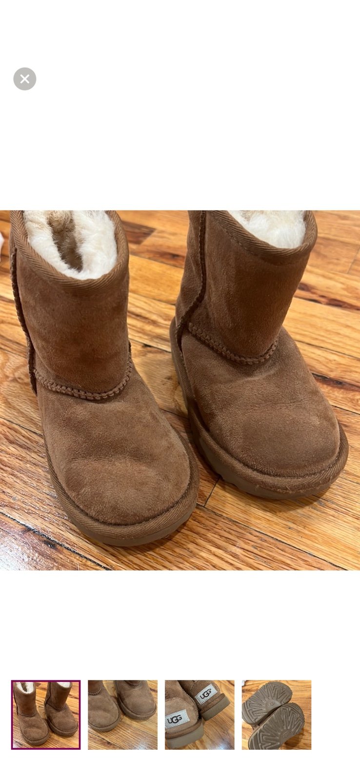 Ugg boots Toddler Size 8