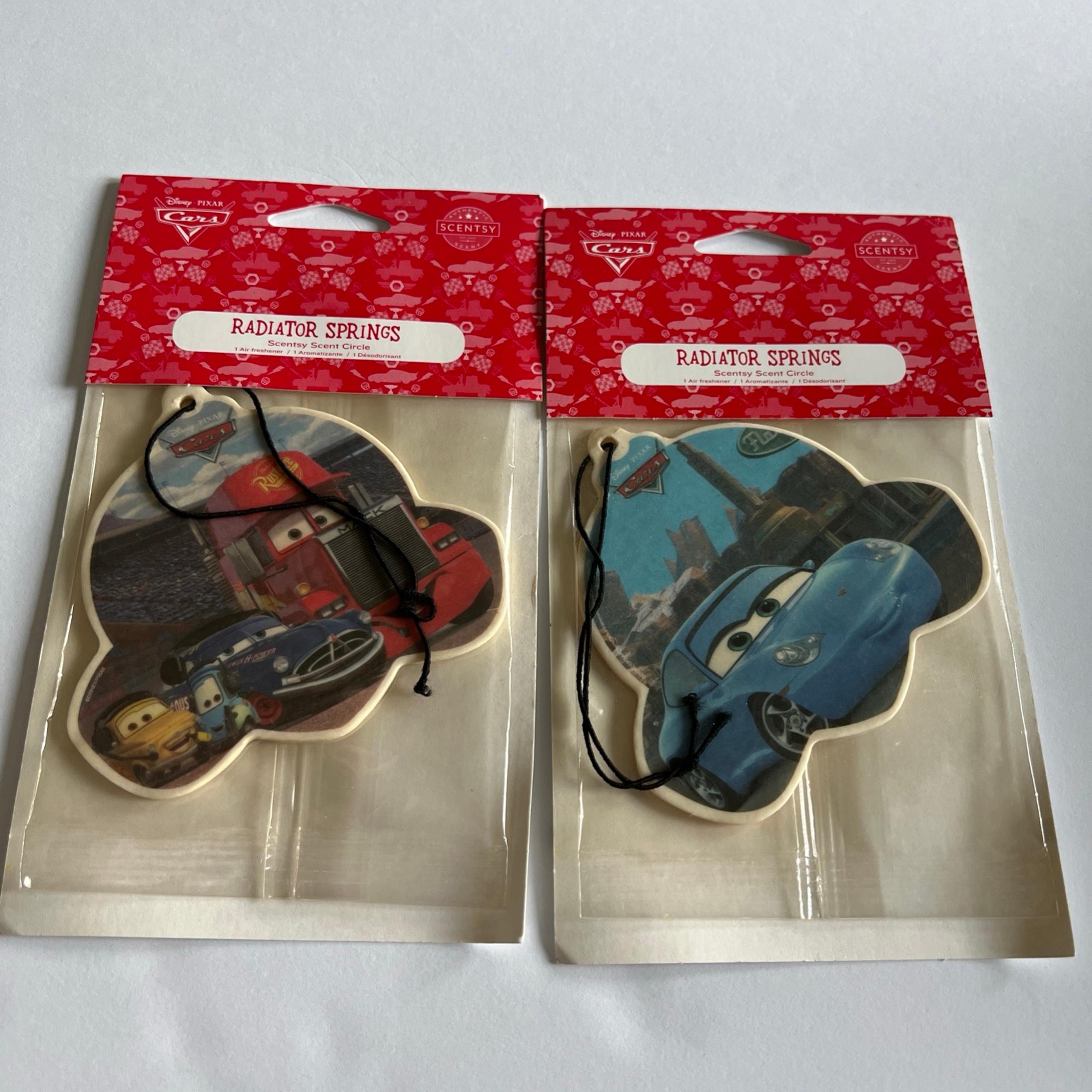 Scentsy Disney Pixar Cars Radiator Springs Scent Circles Lot 2 New Air Freshener