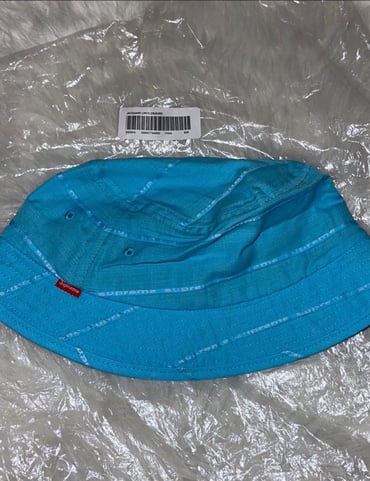 New supreme linen crusher bucket hat s/m
