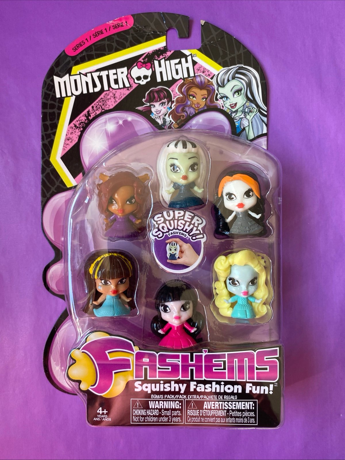 Monster High Super Squishy Fashems Series 1