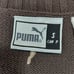 Puma Brown Men’s V-neck Ribbed Pullover Sleeveless Argyle Sweater