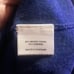 Eileen Fisher Blue Cropped Cardigan Organic Cotton Cashmere LG