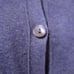 Eileen Fisher Blue Cropped Cardigan Organic Cotton Cashmere LG