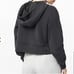 NWOT Lululemon Women's Get Centred Centered Crop Hoodie Softstreme Sz 4 Sweater