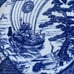 7 Lucky Men Vintage Japanese Plate