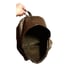 Vintage Ultimate black leather back pack