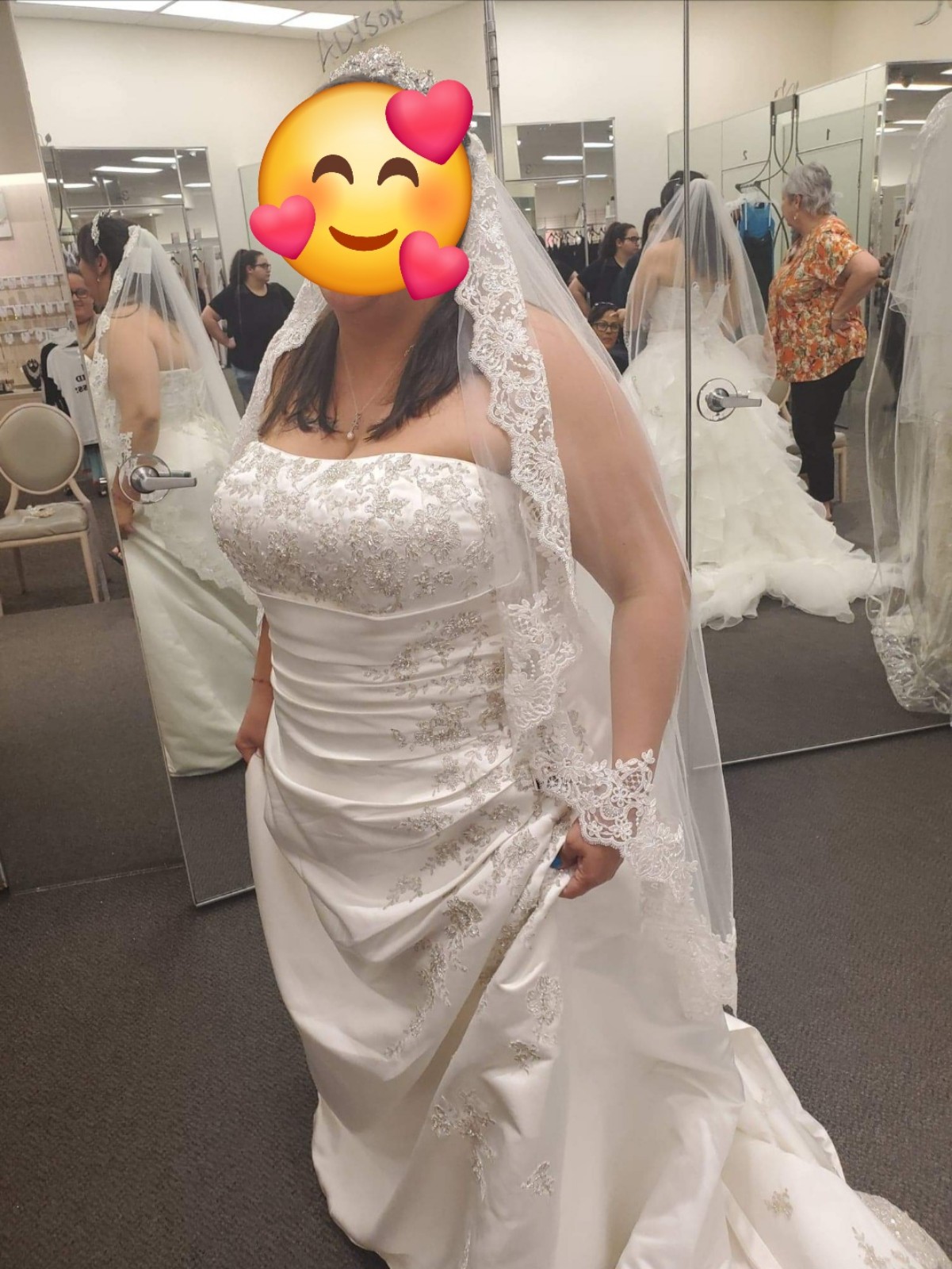 David's Bridal Wedding Dress