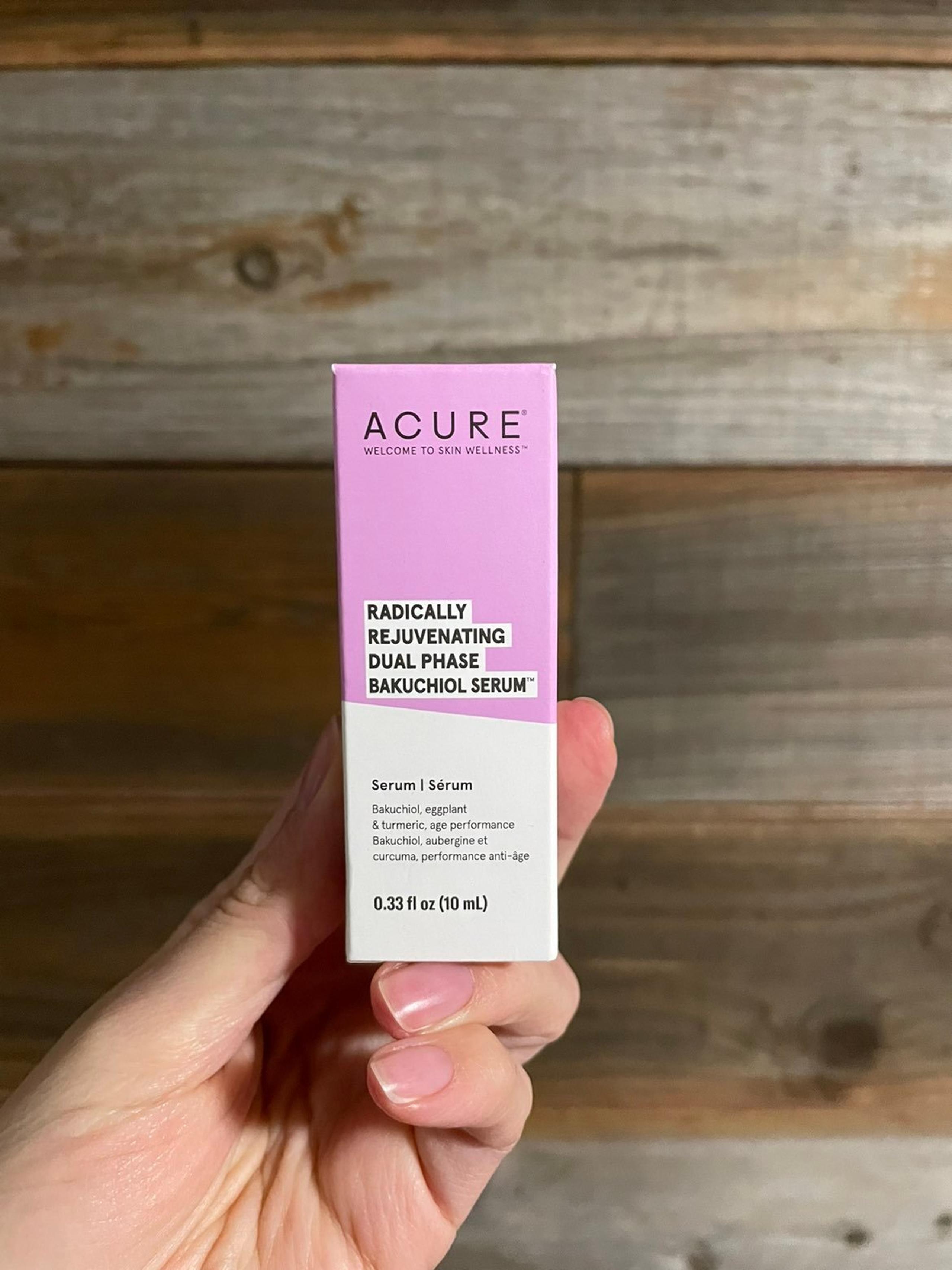 NEW Acure Radically Rejuvenating Dual Phase Bakuchiol Serum