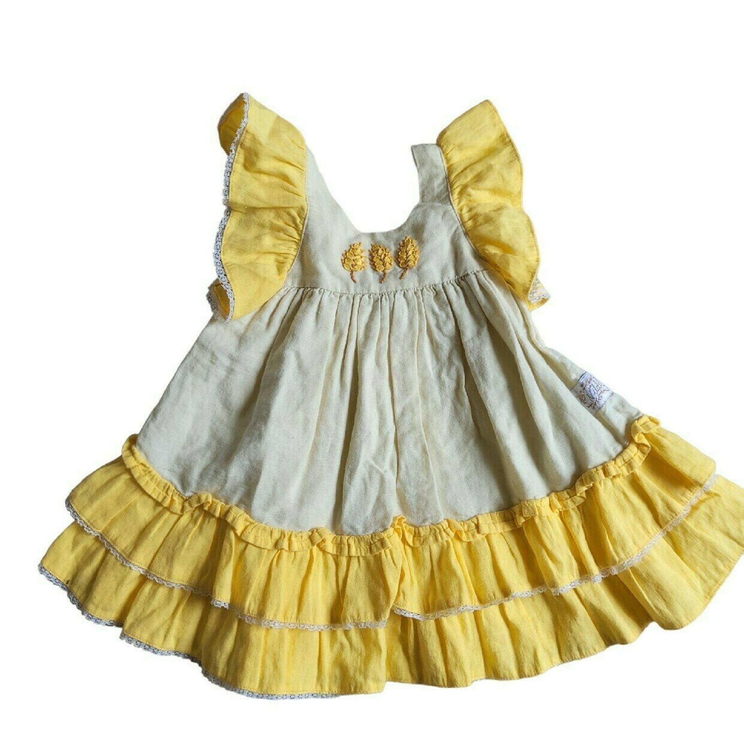 Wildling Yellow Wheat Dress