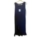 Stunning Formal NWT Navy Calvin Klein Maxi Gown Dress Ruffle 16