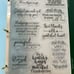2021 Ultimate Christmas Verse Compendium Binder Stamps Stationary box