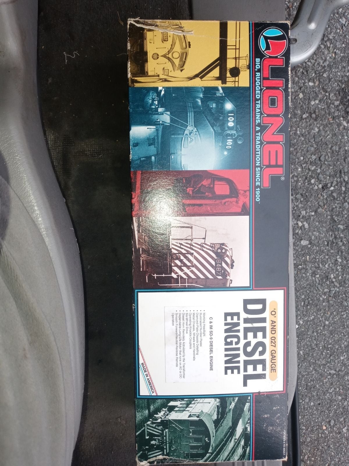 Lionel diesel train set