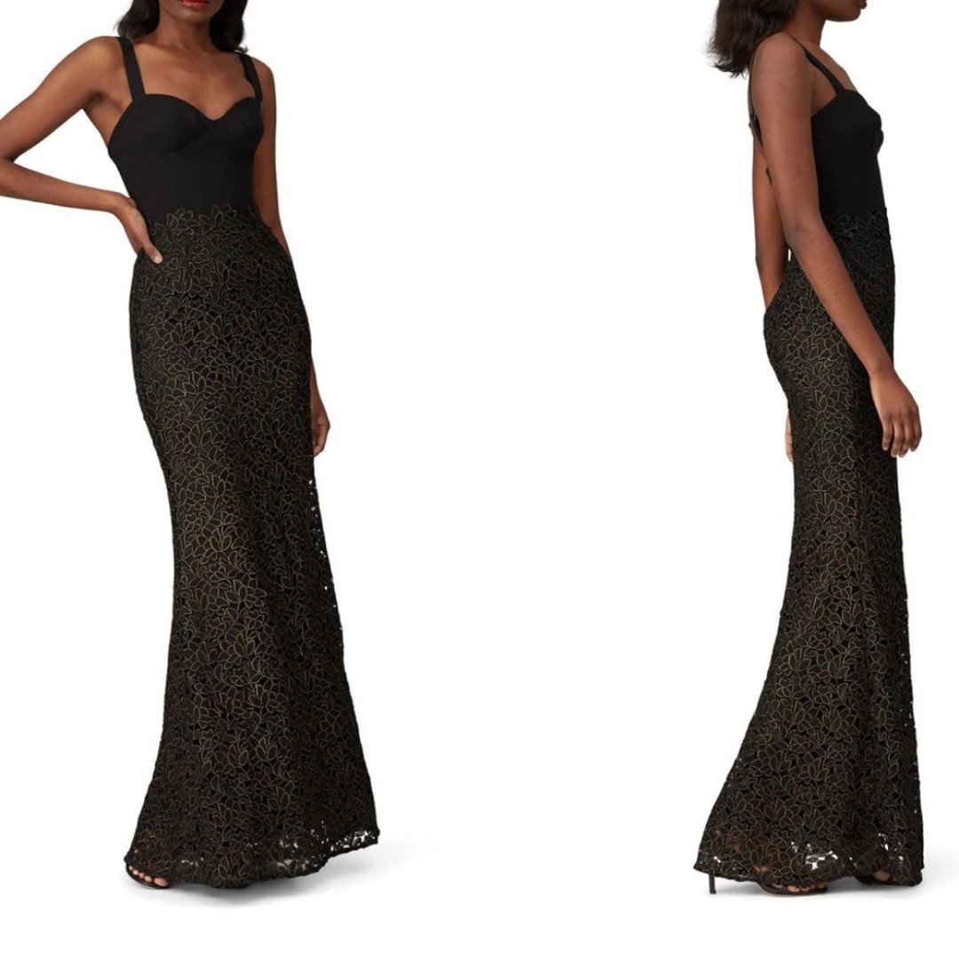 Dress The Population Black Lorena Gown