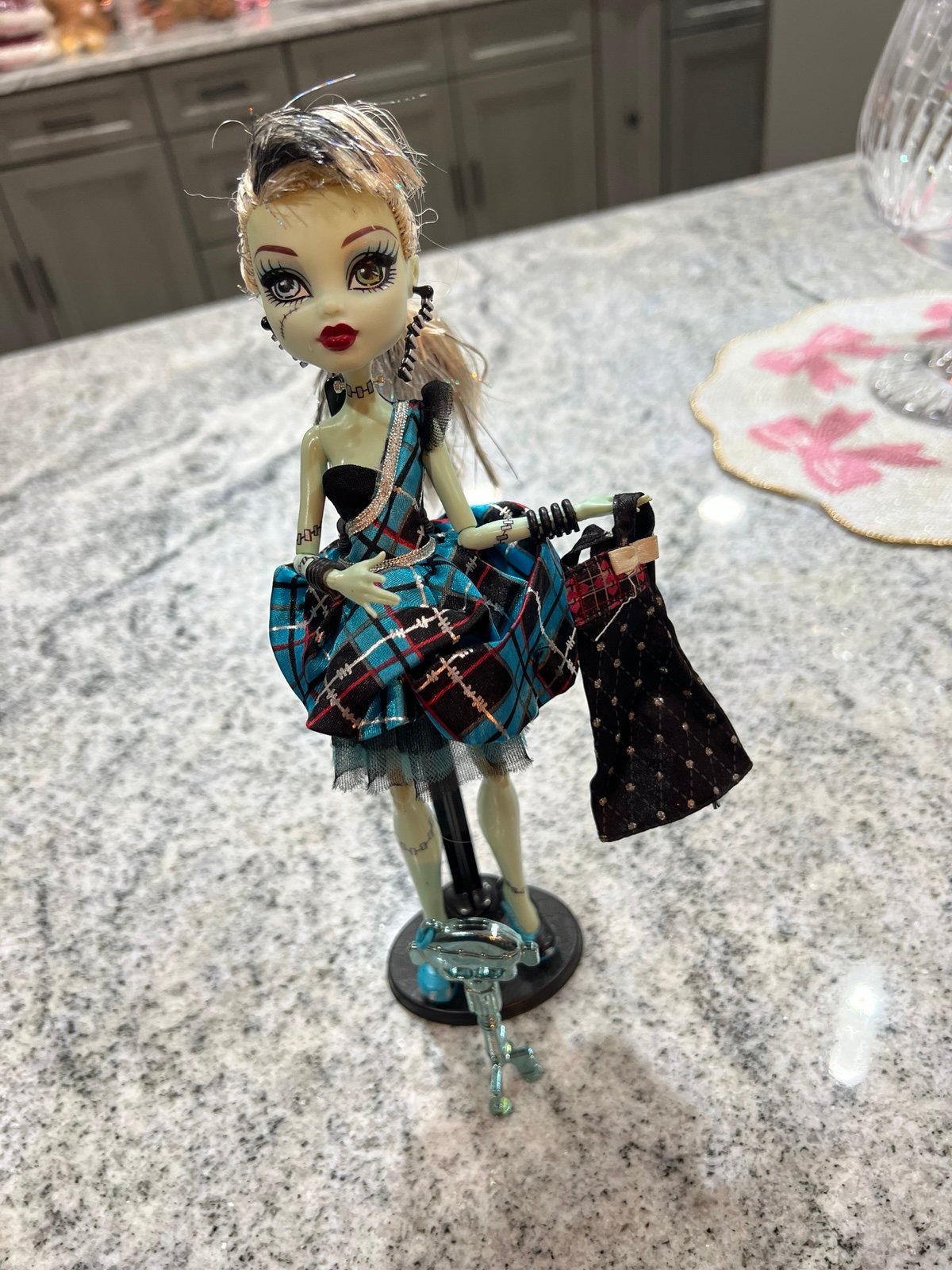 Monster High Doll Frankie Stein Draculaura's Sweet 1600 in