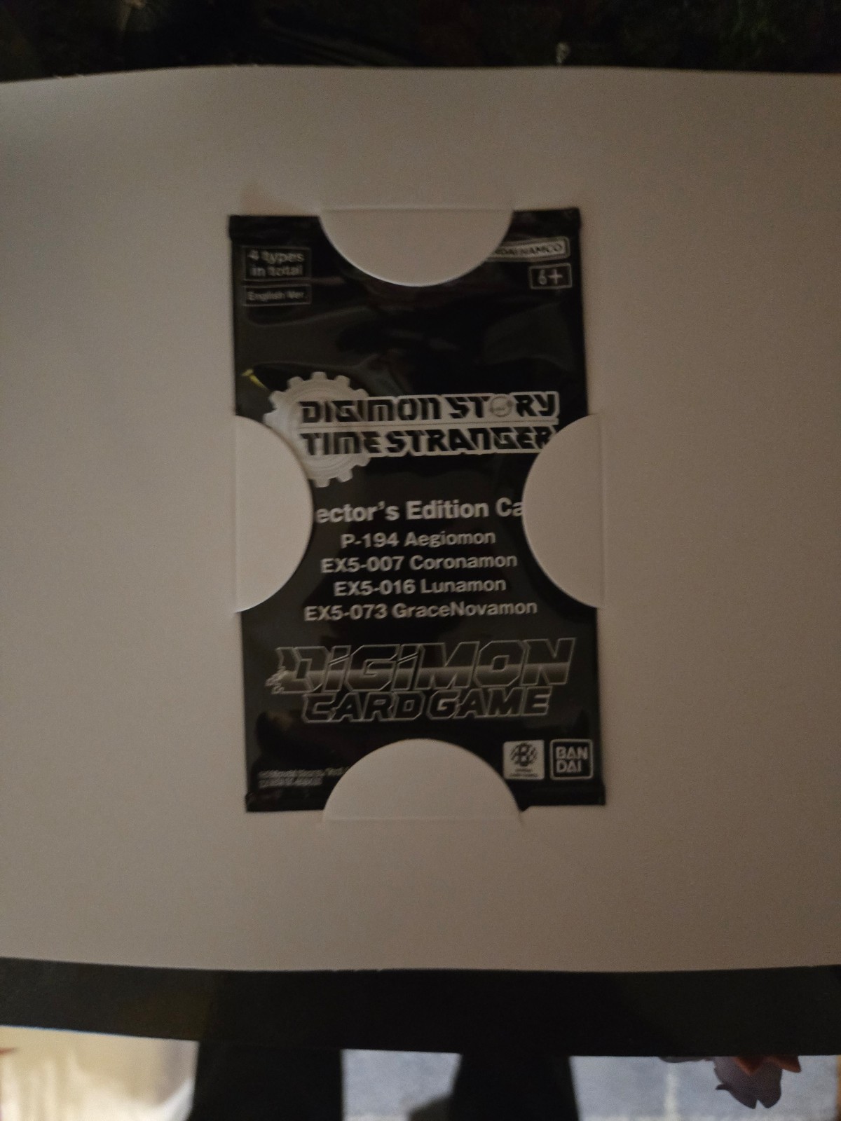 Digimon time stranger collectors edition card pack