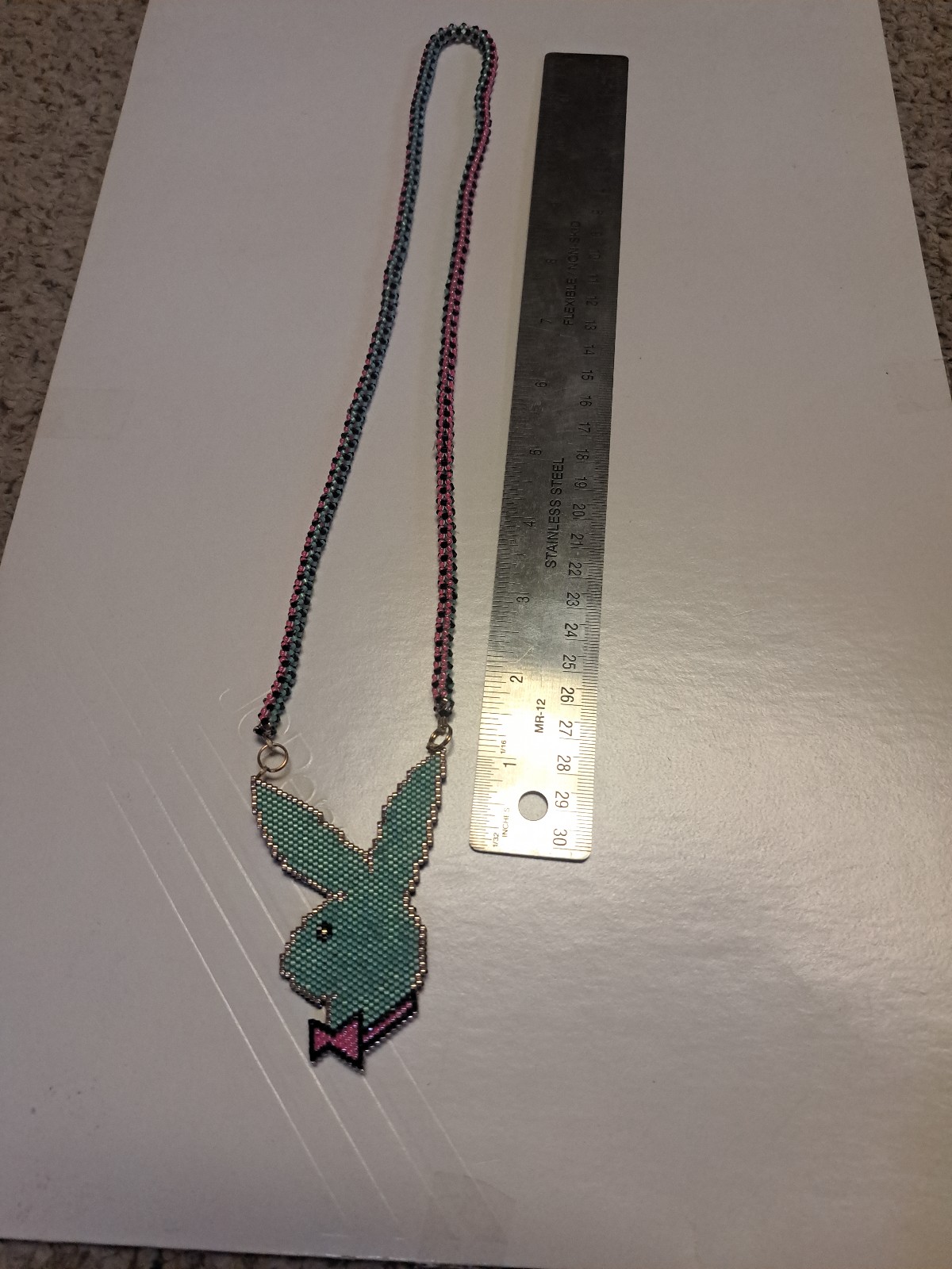Handcrafted Beaded Medallion