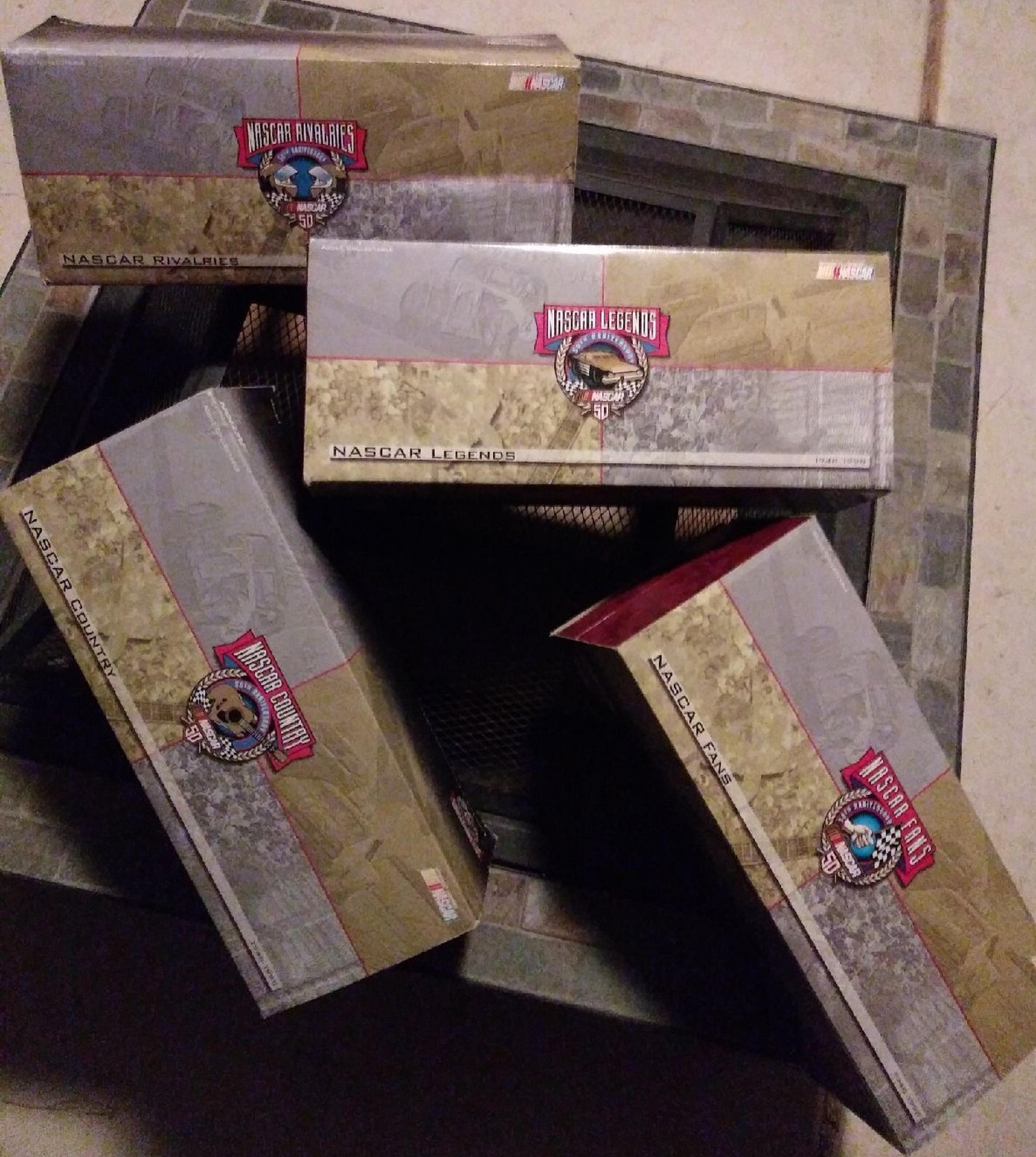 Nascar50thAnniv.1/24Golden4CarsNEW1998
