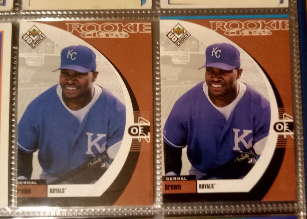 misprint baseball card