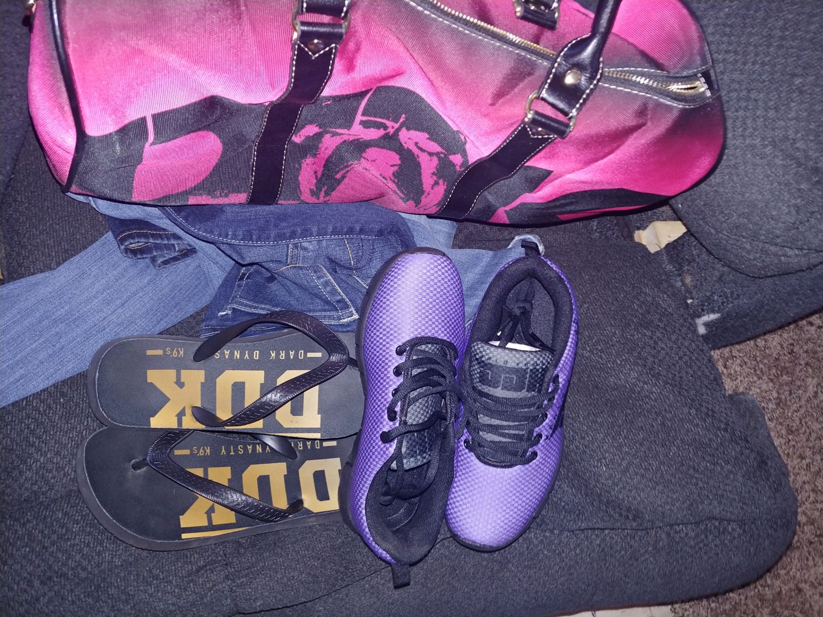 Dark Dynasty k9s merch SHOES AND BAGS