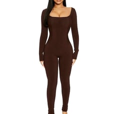 Naked Wardrobe The Snatched Vibes Jumpsuit