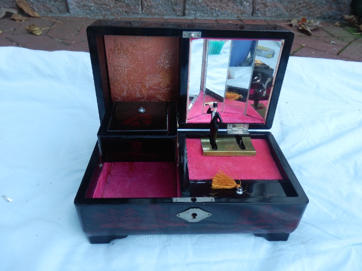 VTG Japan Music Jewelry Box