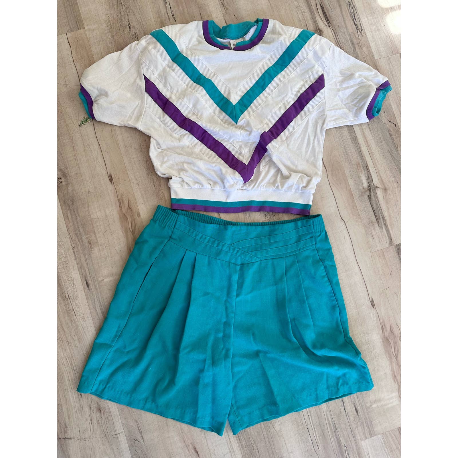 Vintage 80s retro 2 piece outfit