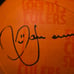 Signed Dani Alves Barcelona Nike Orange Soccer Ball (Beckett)