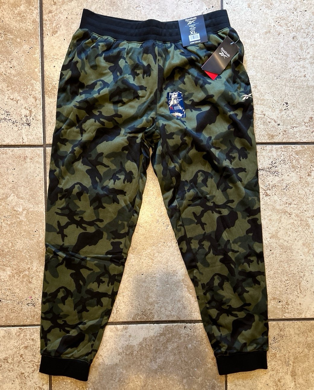 Reebok camo sweatpants