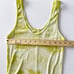 Enza Costa REVOLVE Tie Dye Tank Dress Bodycon Silhouette NEW Size M Yellow White