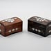 Wooden hand crafted antique jewelry box