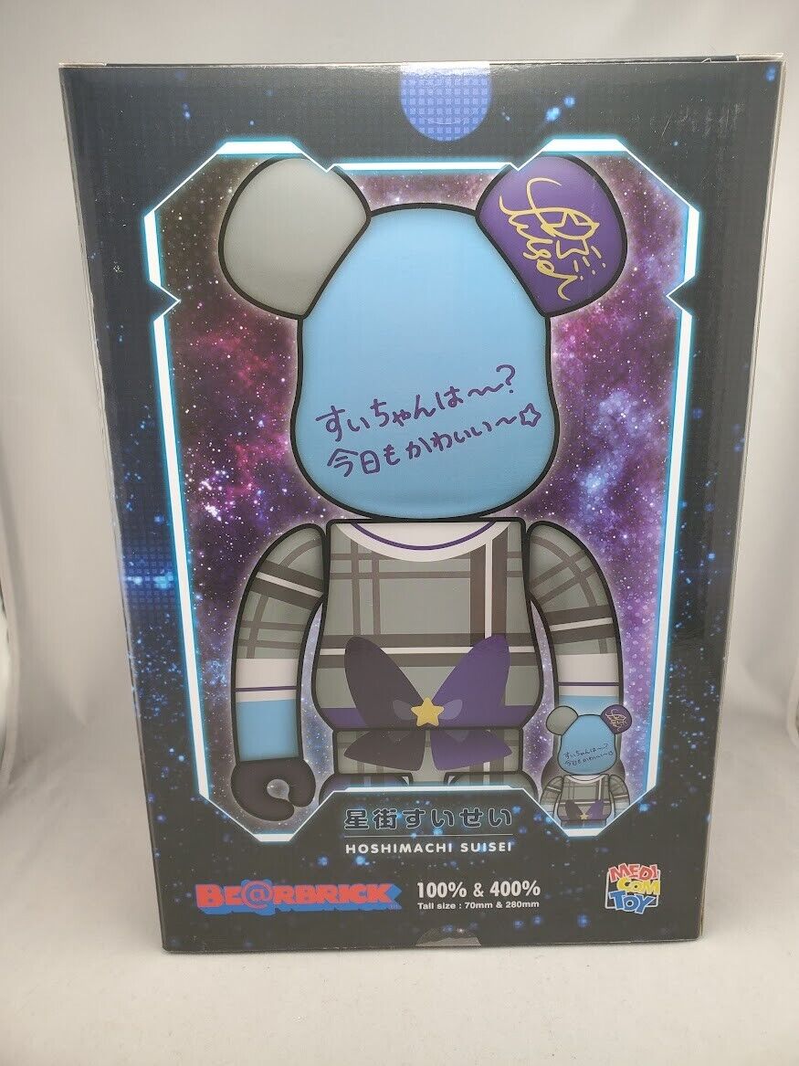 hololive 星街すいせい BE@RBRICK 100% & 400% 20241024 - ] 
