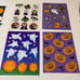 Vintage Halloween Stickers Set Hallmark Russ AGC & More