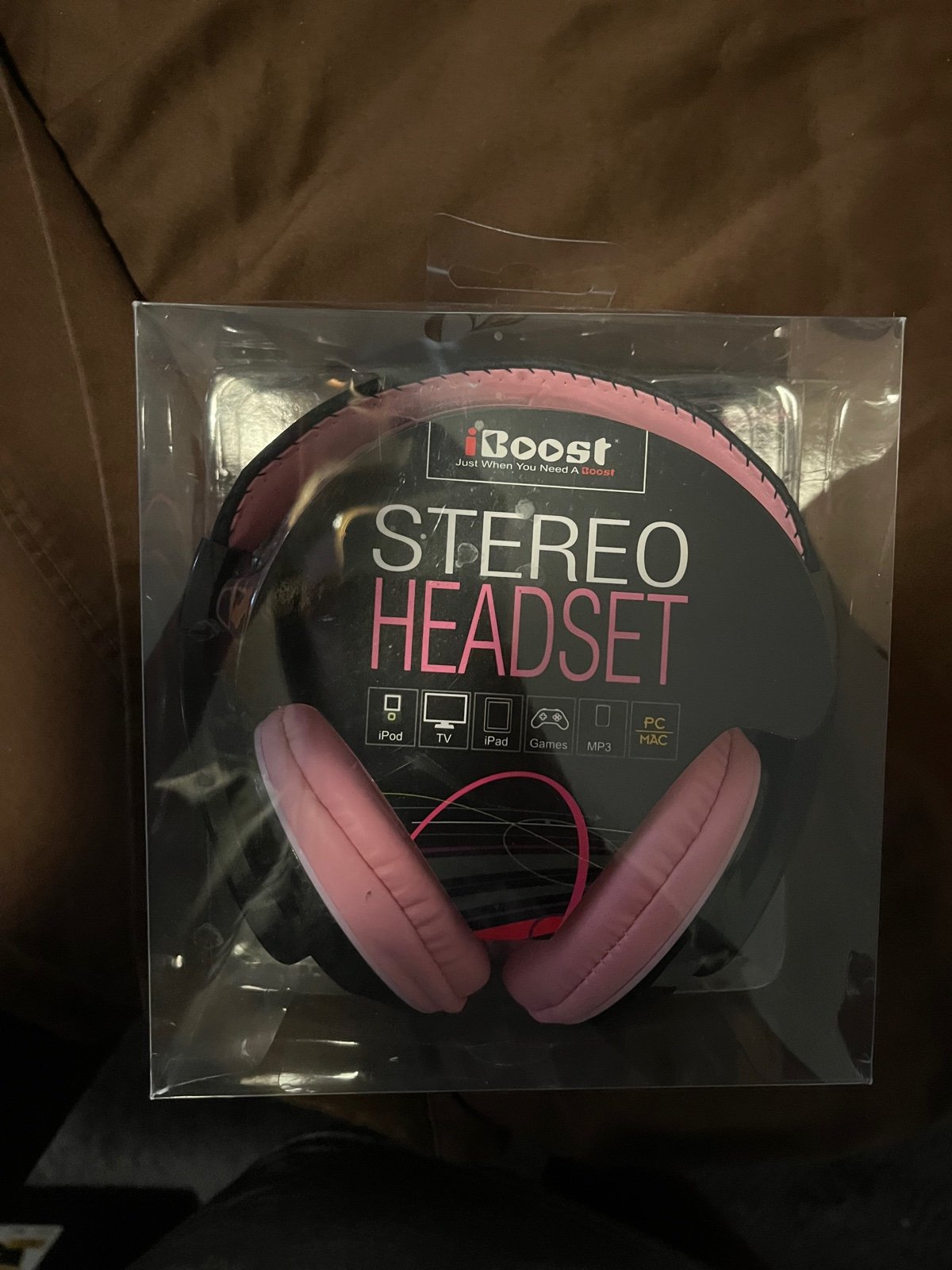 iBoost stereo headset