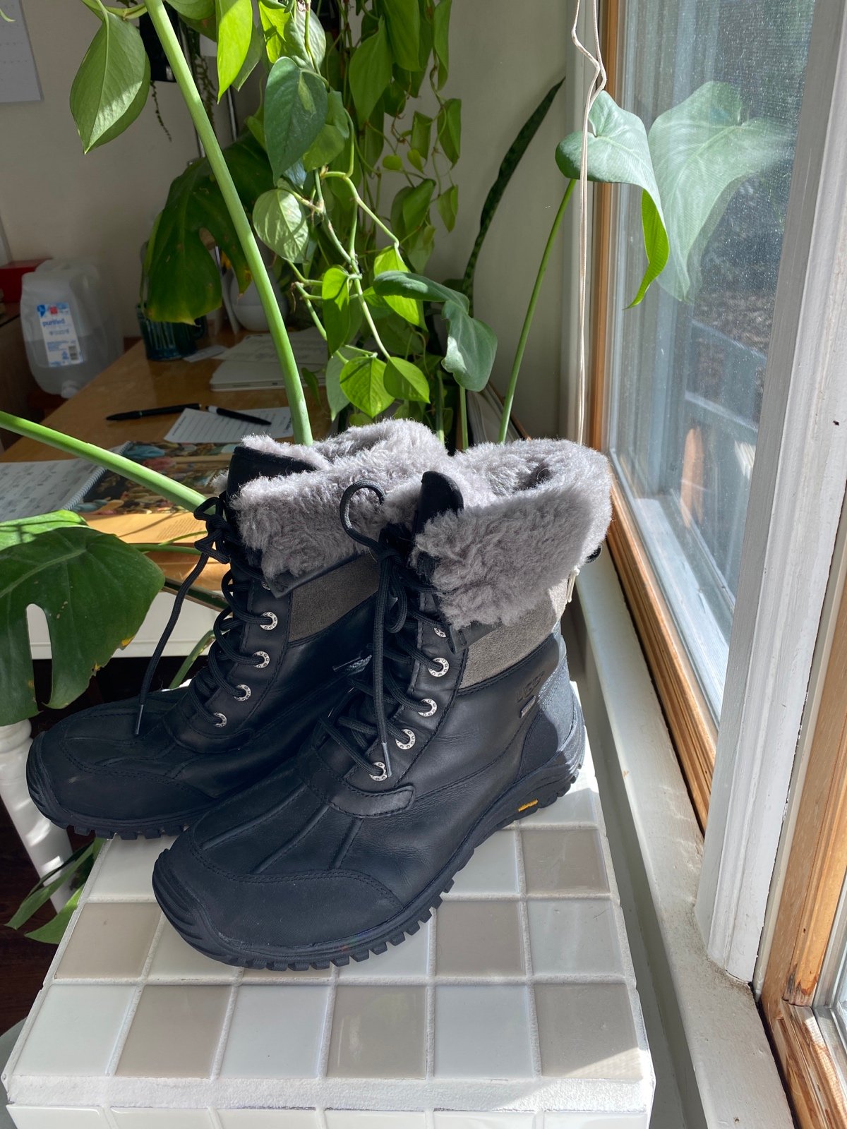 UGG waterproof winter fur lined boots